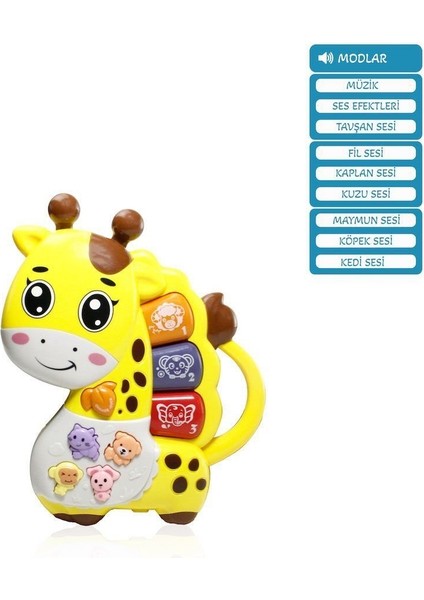 JLG-855-69A Işıklı ve Müzikli Zürafa fiyatları