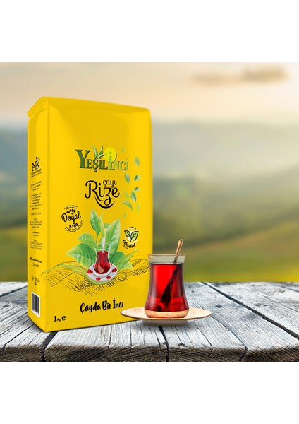 Yeşilinci Rize Çay 1000 gr x 10 Adet