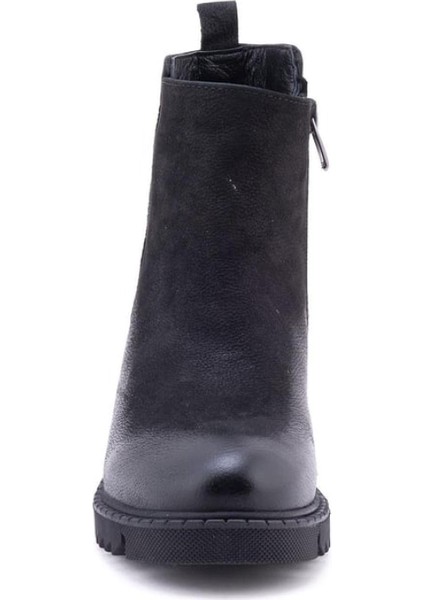 Kadın Hakiki Deri Günlük Bot 1950811K - Siyah - 36 modelleri