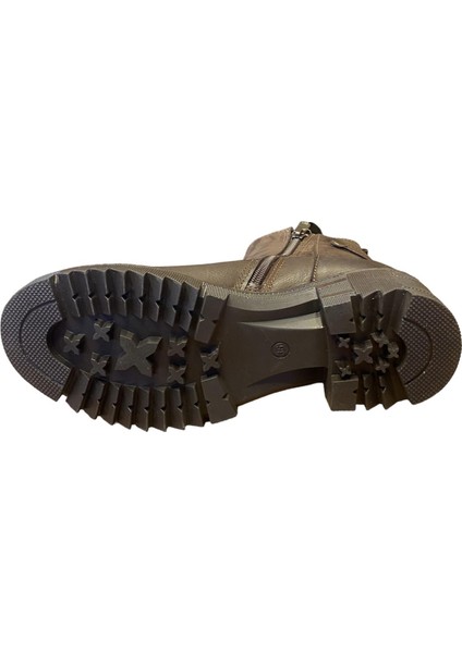 Kadın Hakiki Deri Günlük Bot 1950811K - Kahve - 36 fırsatları