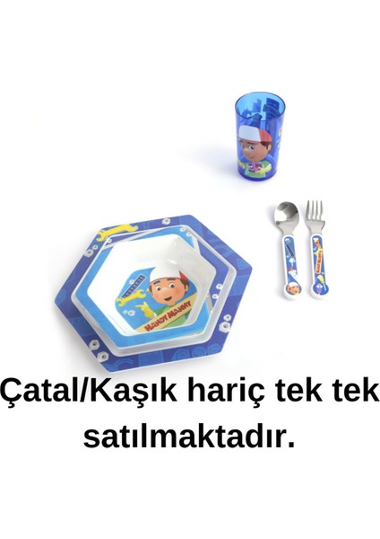 Disney Tamirci Manny Çocuk Yemek Tabağı