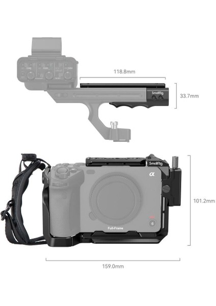 Sony Fx3 / FX30 Için Kafes Kiti 4184 24FİLM