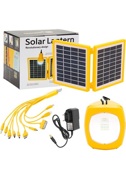 Powermaster Radyolu Solar Çift Panelli Işıldak