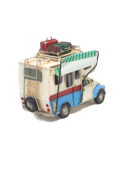 Dekoratif Metal Karavan Tenteli Sevimli Karavan modelleri
