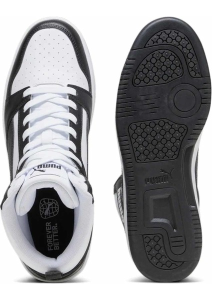 Rebound V6 Unisex Günlük Spor Ayakkabı 392326-03 Sıyah-Byz