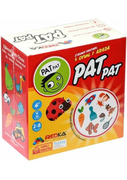 Pat Pat Zeka Ve Dikkat Geliştirme Oyunu