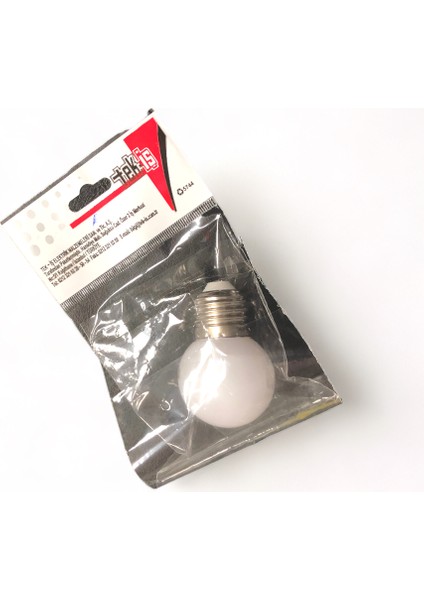 Ampul E-27 1 W Beyaz Gece Lambası Ampulü Pst