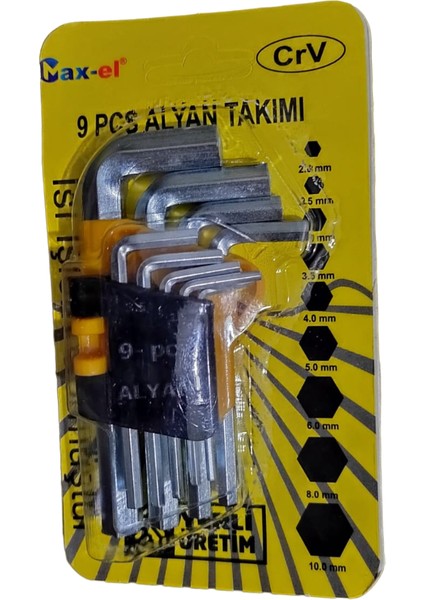 Max-El Alyan Takımı 9pcs