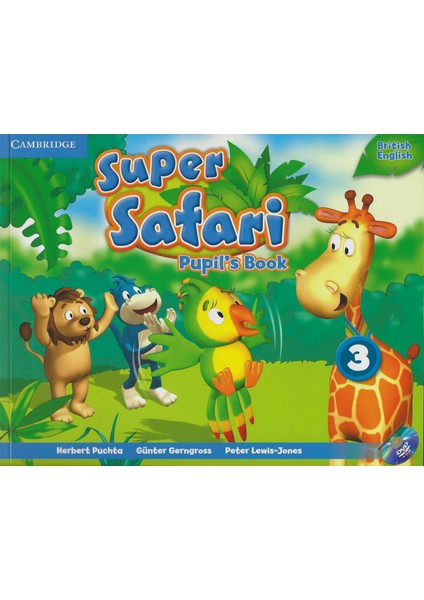 Super Safari Level 3 Pupil's Book - Activity Book with DVD -ROM