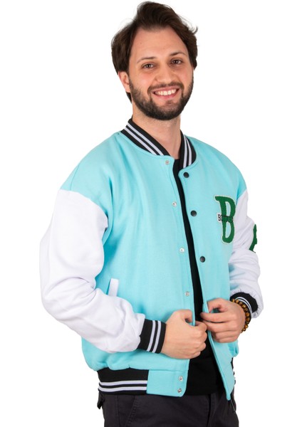 Üç Iplik Kol ve Gögüs Nakış Detaylı Çıtçıtlı Kolej Mont 2304762 fiyatları