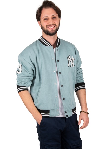 Üç Ipli Ny Nakış Detaylı Çıtçıtlı Kolej Mont 2304760