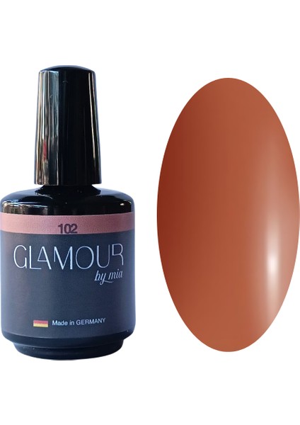 Glamour Sütlü Cikolata Kalıcı Oje 102 TPO FREE