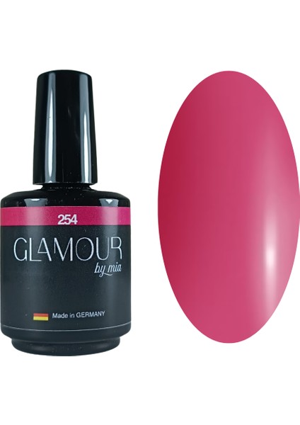 Glamour Koyu Pembe Kalıcı Oje 254 Tpo Free