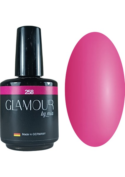 Glamour Koyu Pembe Kalıcı Oje 258 TPO FREE
