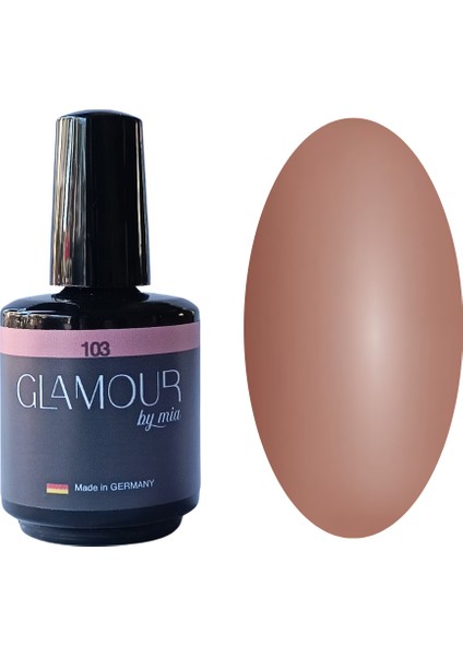 Glamour Kahverengi Kalıcı Oje 103 TPO FREE
