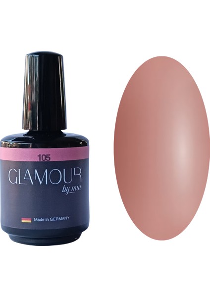 Glamour Kahverengi Kalıcı Oje 105 Tpo Free