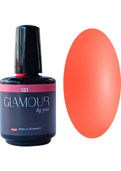 Glamour Somon Rengi Kalıcı Oje 181 Tpo Free