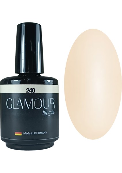 Glamour Ekru Rengi Kalıcı Oje 240 Tpo Free