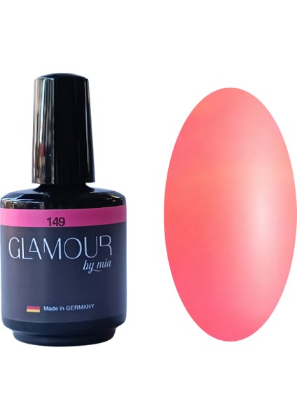 Glamour Simli Sedefli Pembe Kalıcı Oje 149 TPO FREE