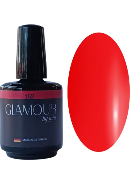 Glamour Kırmızı Rengi Kalıcı Oje 152 TPO FREE