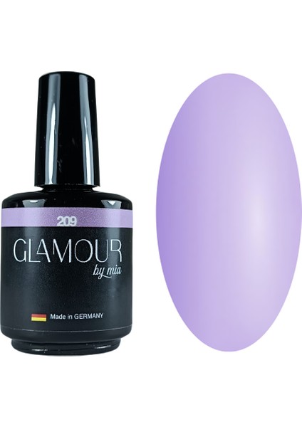 Glamour Lila Kalıcı Oje 209 Tpo Free