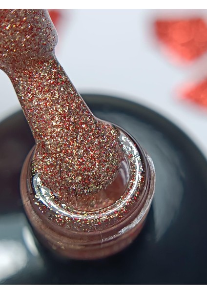 Glamour Simli Kahverengi Kalıcı Oje 123 TPO FREE fiyatları