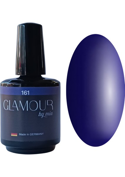 Glamour Lacıvert Vitray Kalıcı Oje 161 TPO FREE