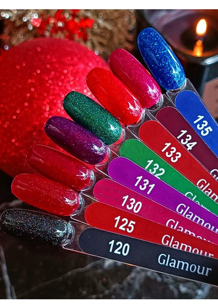 Glamour Simli Lacivert Rengi Kalıcı Oje 135 TPO FREE fırsatları