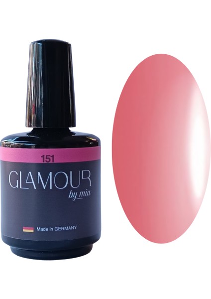 Glamour Pembe Rengi Kalıcı Oje 151 TPO FREE