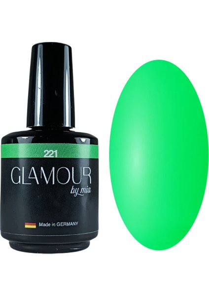 Glamour Yeşil Rengi Kalıcı Oje 221 Tpo Free