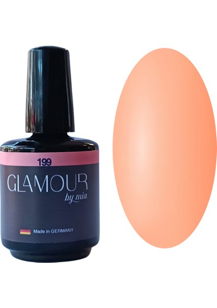 Glamour Açık Somon Rengi Kalıcı Oje 199 Tpo Free