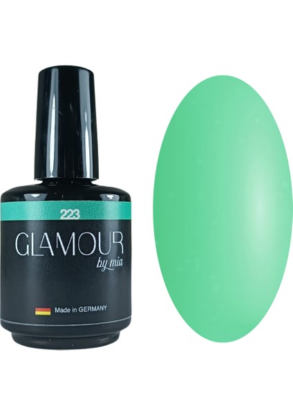 Glamour Yeşil Rengi Kalıcı Oje 223 TPO FREE