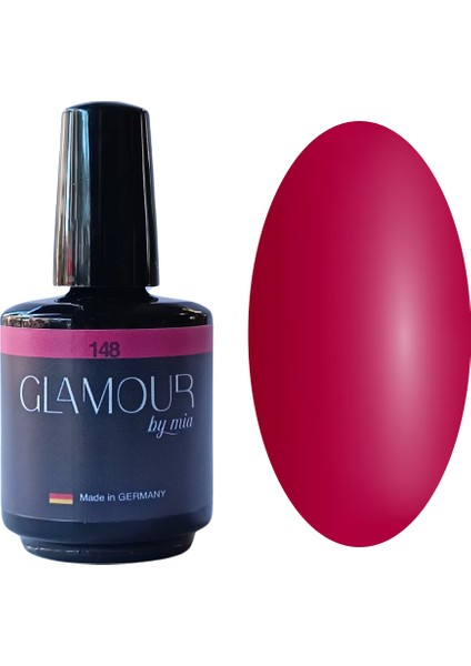 Glamour Koyu Kırmızı Kalıcı Oje 148 Tpo Free