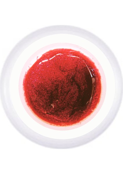Paint Gel Glitter Red 5gr
