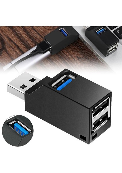 USB Hub 3 Port 2.0 3.0 Çoklayıcı Switch