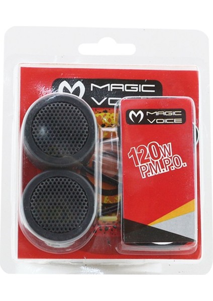 Magcvoice 120W 97 Db Tweeter Hoparlör Oto Tweeter Tiz 3.5x1.8 cm Kaliteli Ürün