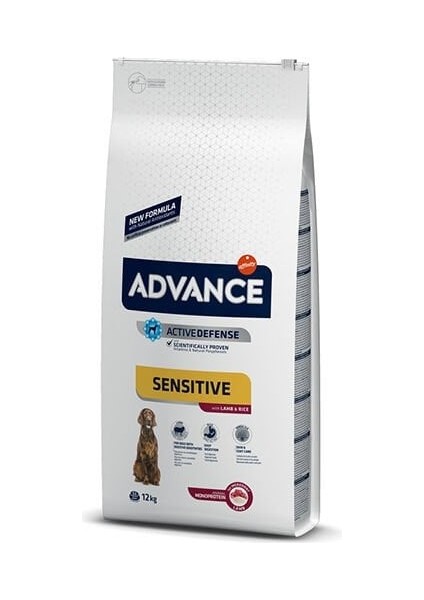 Sensitive Kuzu Etli Hassas Yetişkin Köpek Maması 12 kg