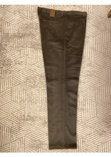 Erkek Rahat Kesim İçi Kaplamalı Kadife Pantolon fiyatları