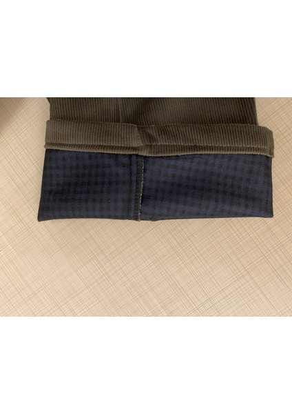 Erkek Rahat Kesim İçi Kaplamalı Kadife Pantolon modelleri