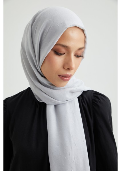 Bambu Şal Açık Gri
