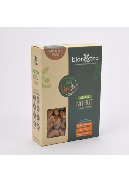 Organik Glütensiz Vegan Nohut Artizan Bronz Kalıp 6 Farklı Çeşit 200 gr x 6 Adet