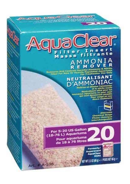 Aqua Clear Filtre Için Yedek Amonyak Giderici 60 gr