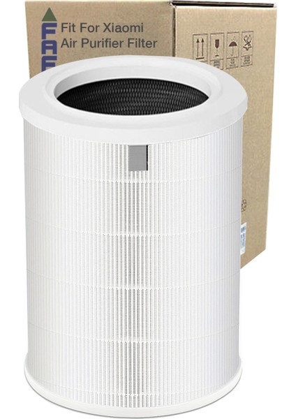 Natural Pure Hepa 14 Filtre, Xiaomi Mi Air Purifier Pro Filtre, Model Ac-M3-Ca Uyumlu Özel Seri High Efficiency Beyaz