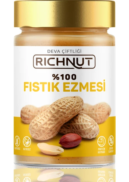 %100 Fıstık Ezmesi 300 gr