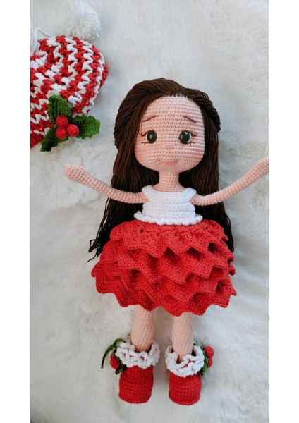 Yılbaşı Karnaval Bebek Amigurumi Organik Oyuncak indirimleri