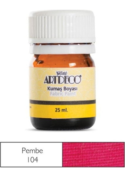 Kumaş Boyası 104 Pembe