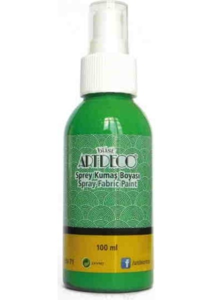 Sprey Kumaş Boyası 1213 Yeşil 100 ml