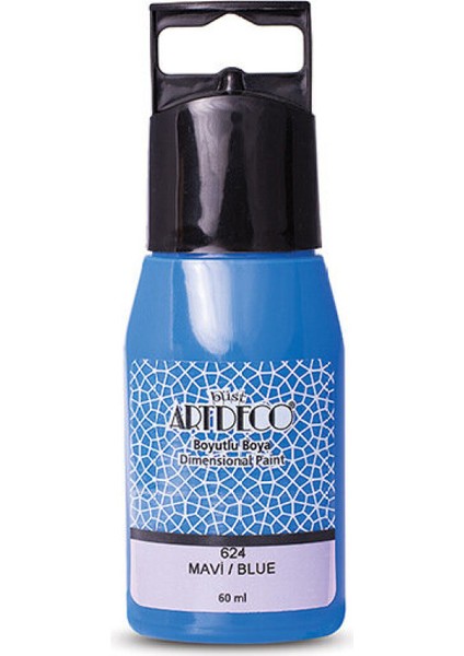 Boyutlu Boya - Mavi - 60ML modelleri