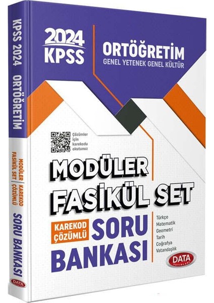 2024 KPSS GK - GY Ortaöğretim Modüler Soru Bankası Fasikül Set