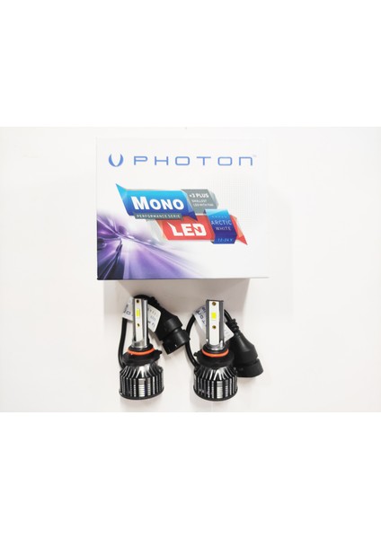 Photon Mono Hb4 9006 12V-24V LED Xenon Beyaz 3+Plus 7000 Lümen Headlight